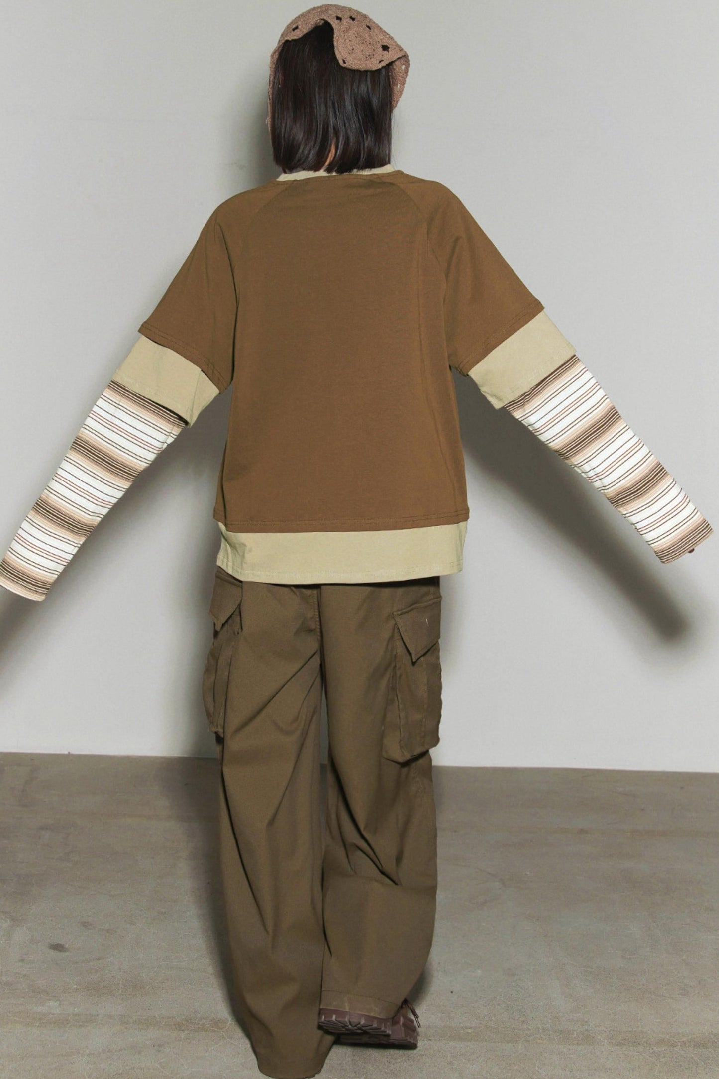 Gravity Patchwork Color Block Top