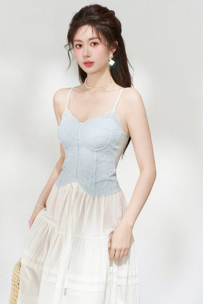 Lace Slim-fit Camisole Top