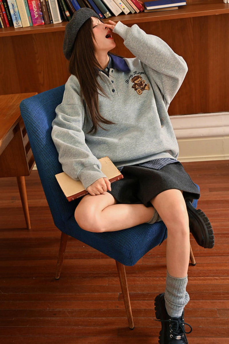 Bear Polo Top
