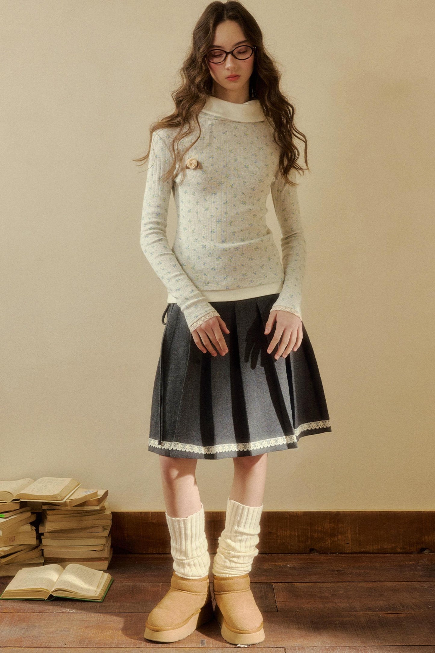 Tight Turtleneck Top