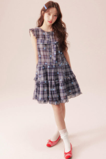 Summer Plaid Dress