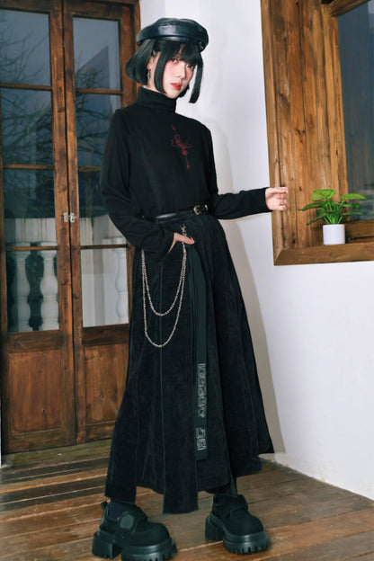 Unbride Chess High Neck Top