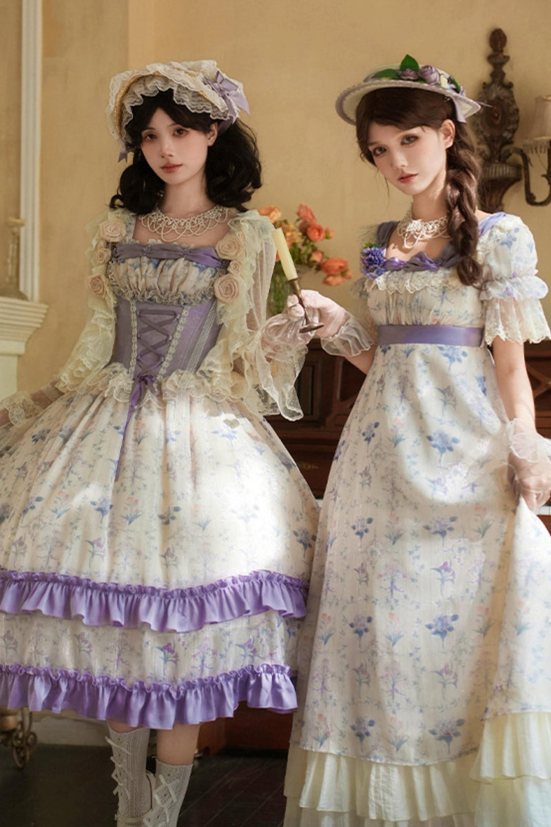 Letter and Poem Two Piece Look Dress Set