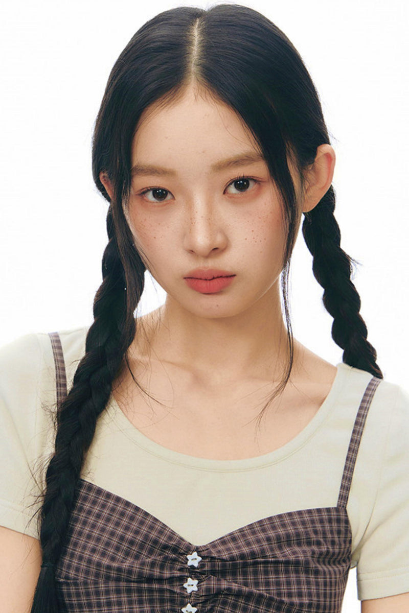 Fake Two-piece Cotton Top