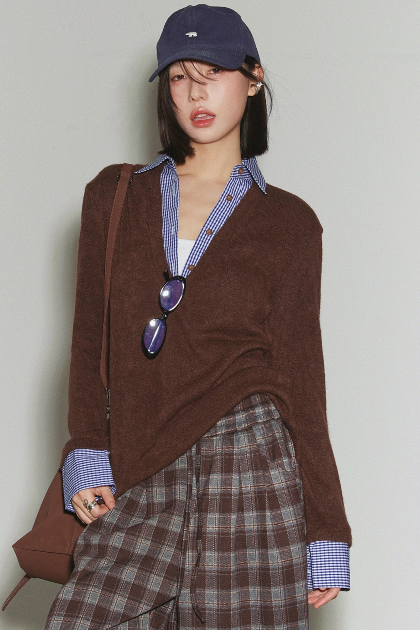 Preppy Knit Sweater Top