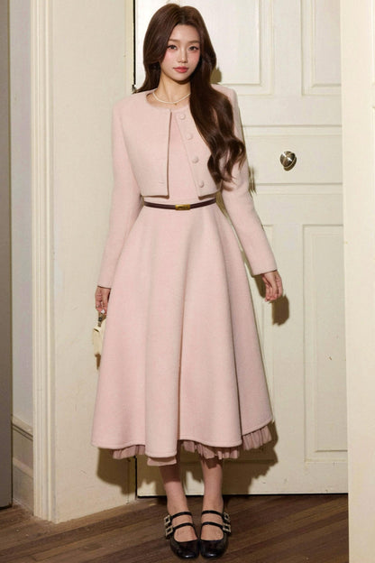 Sweet Dress + Short Coat