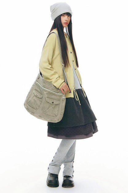 Patchwork Canvas Bag