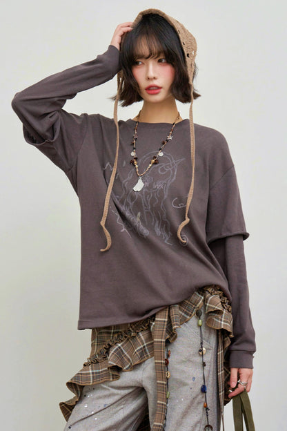 Dreamy Unicorn Long Sleeve Top