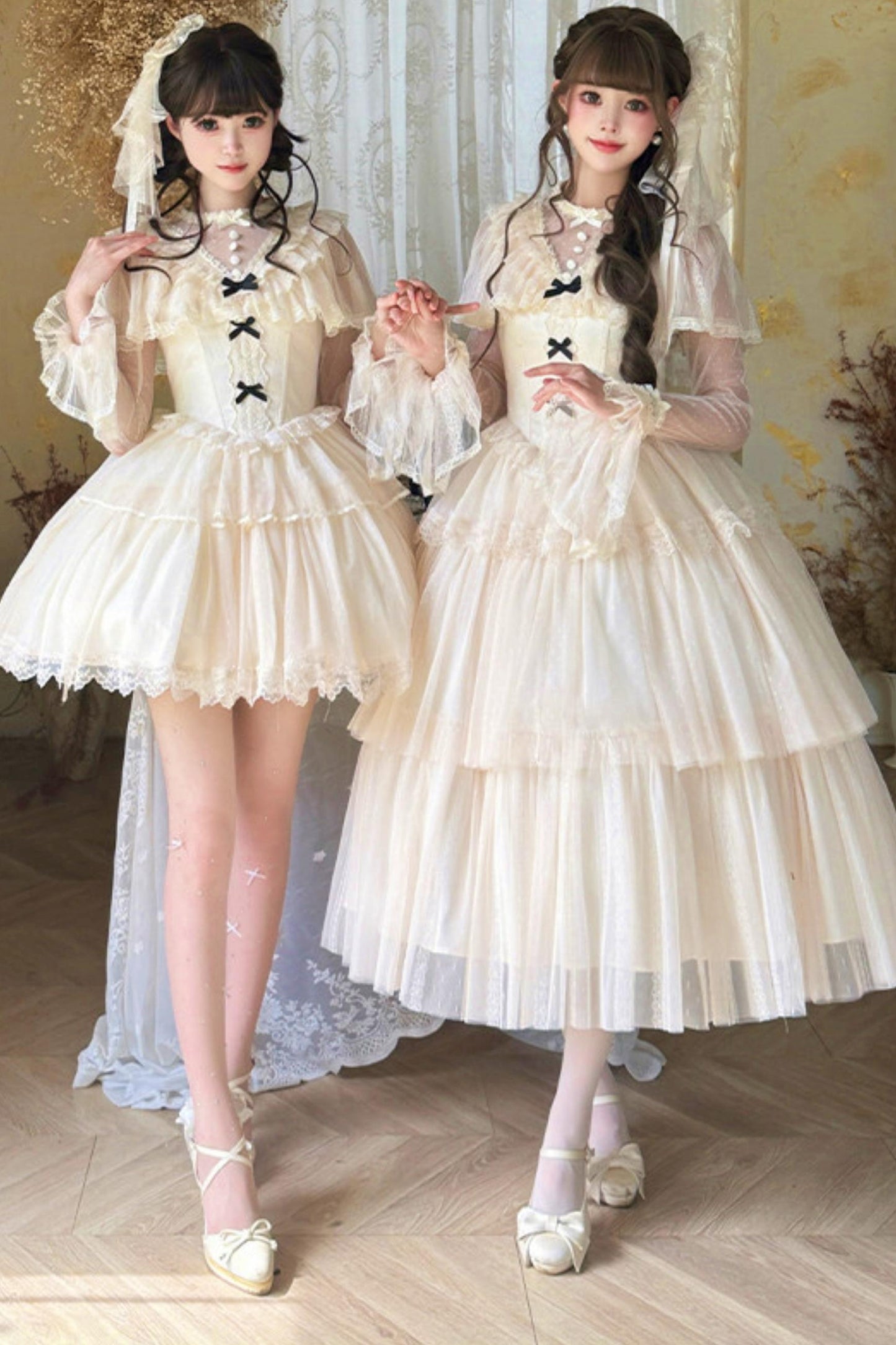 【予約商品】ホワイトプリンセスドレス+アクセサリー