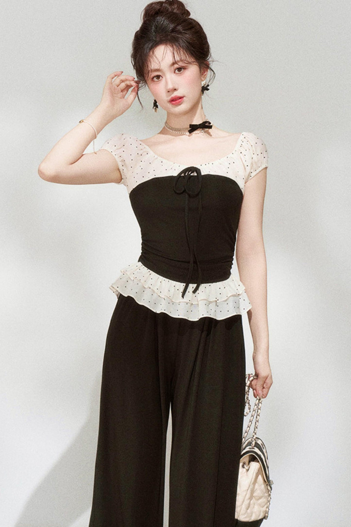 Off-shoulder Top + Pants