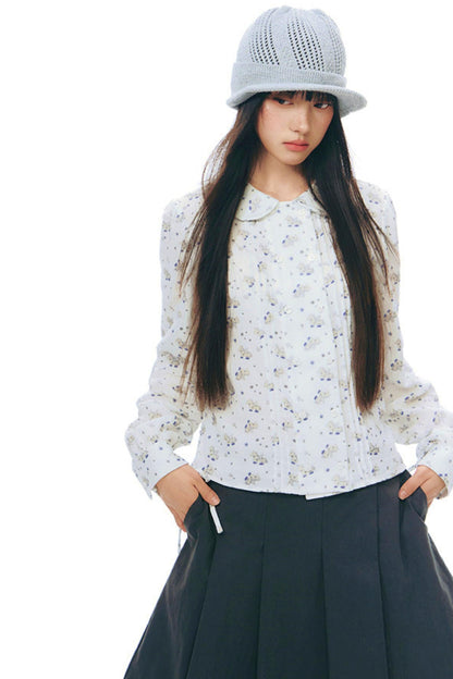 Pony Print Top + Skirt