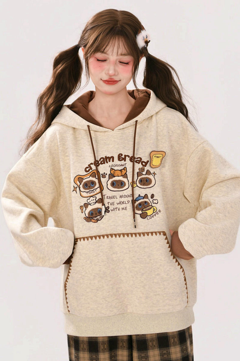 Siamese Cat Hoodie