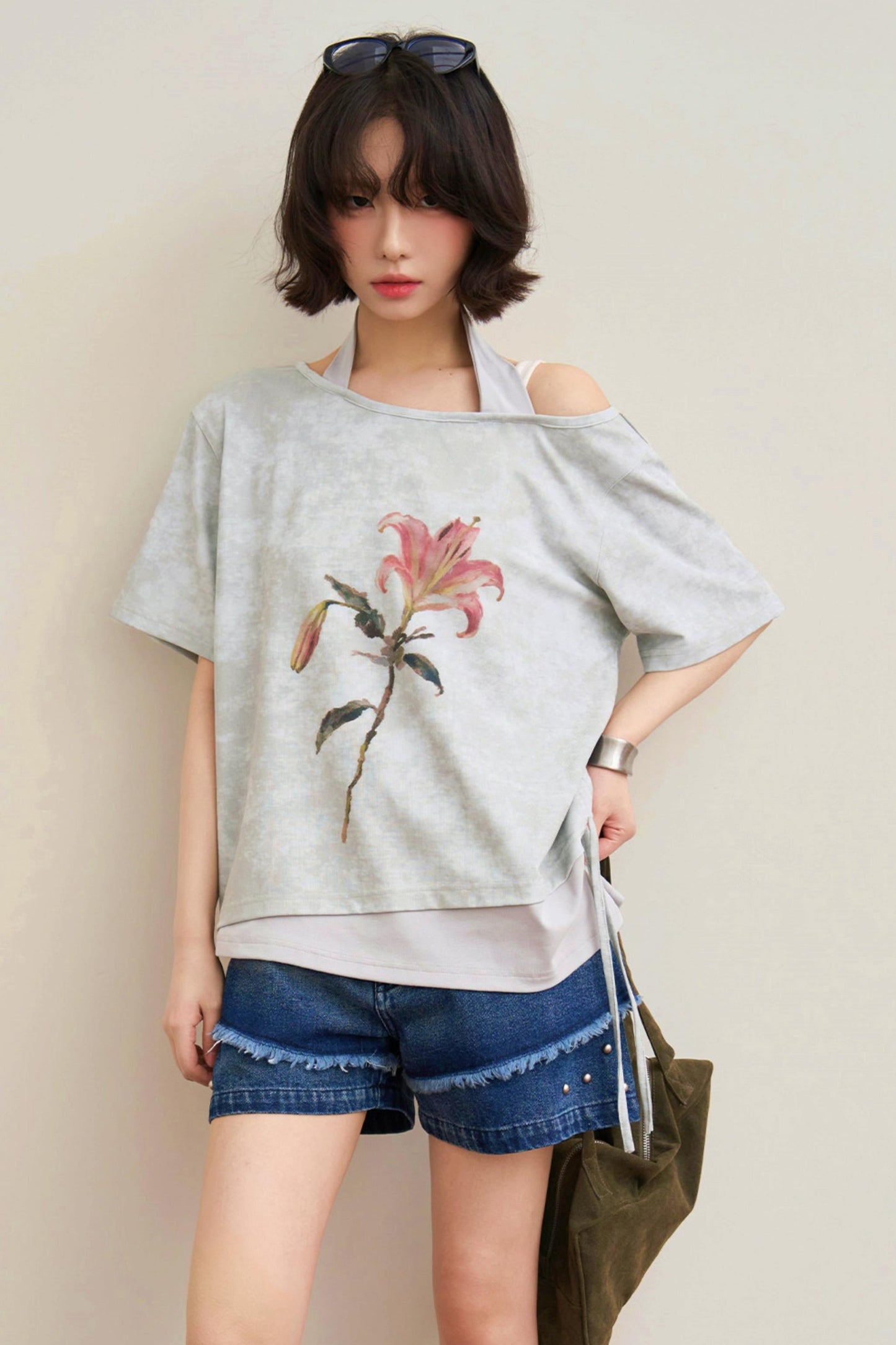 Retro Design Loose Top