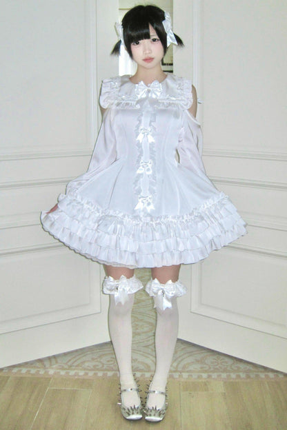 Satin Gothic Witch Dress