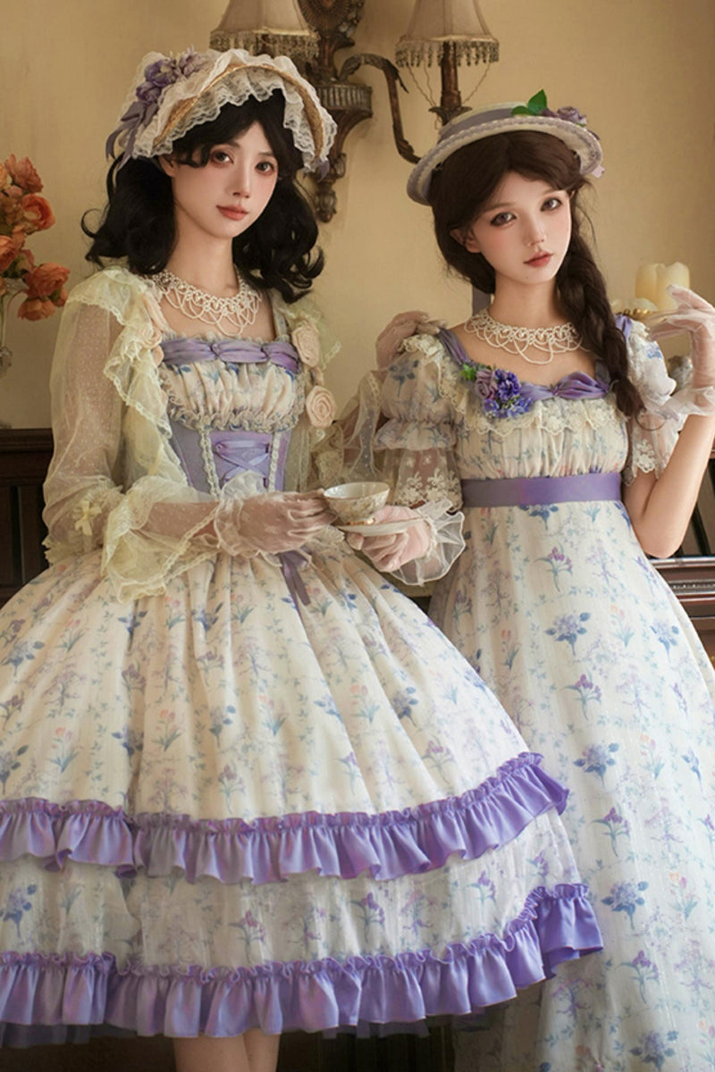 Letter and Poem Two Piece Look Dress Set
