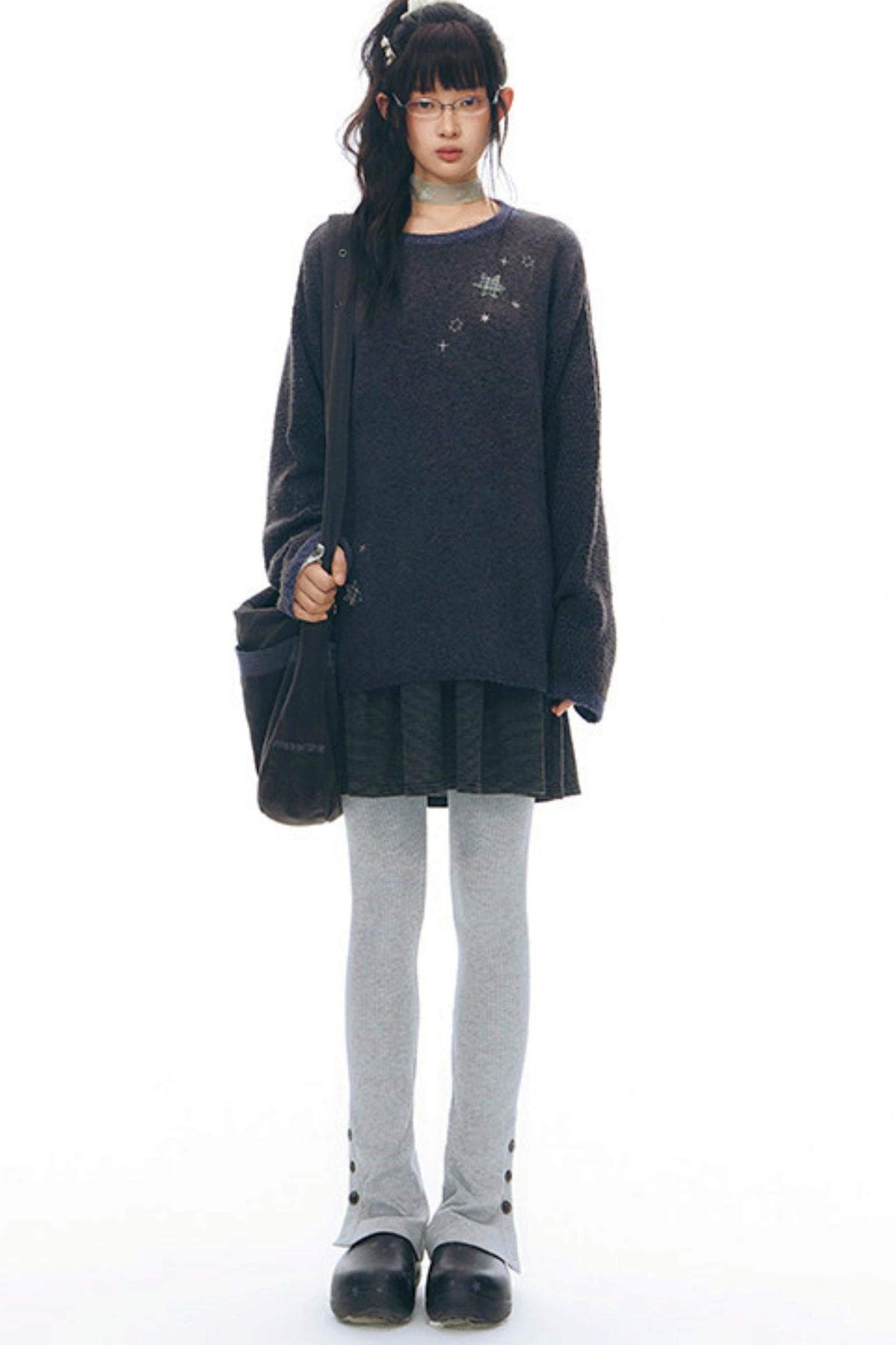 Six Point Star Knit Sweater