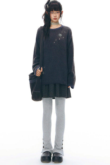 Six Point Star Knit Sweater