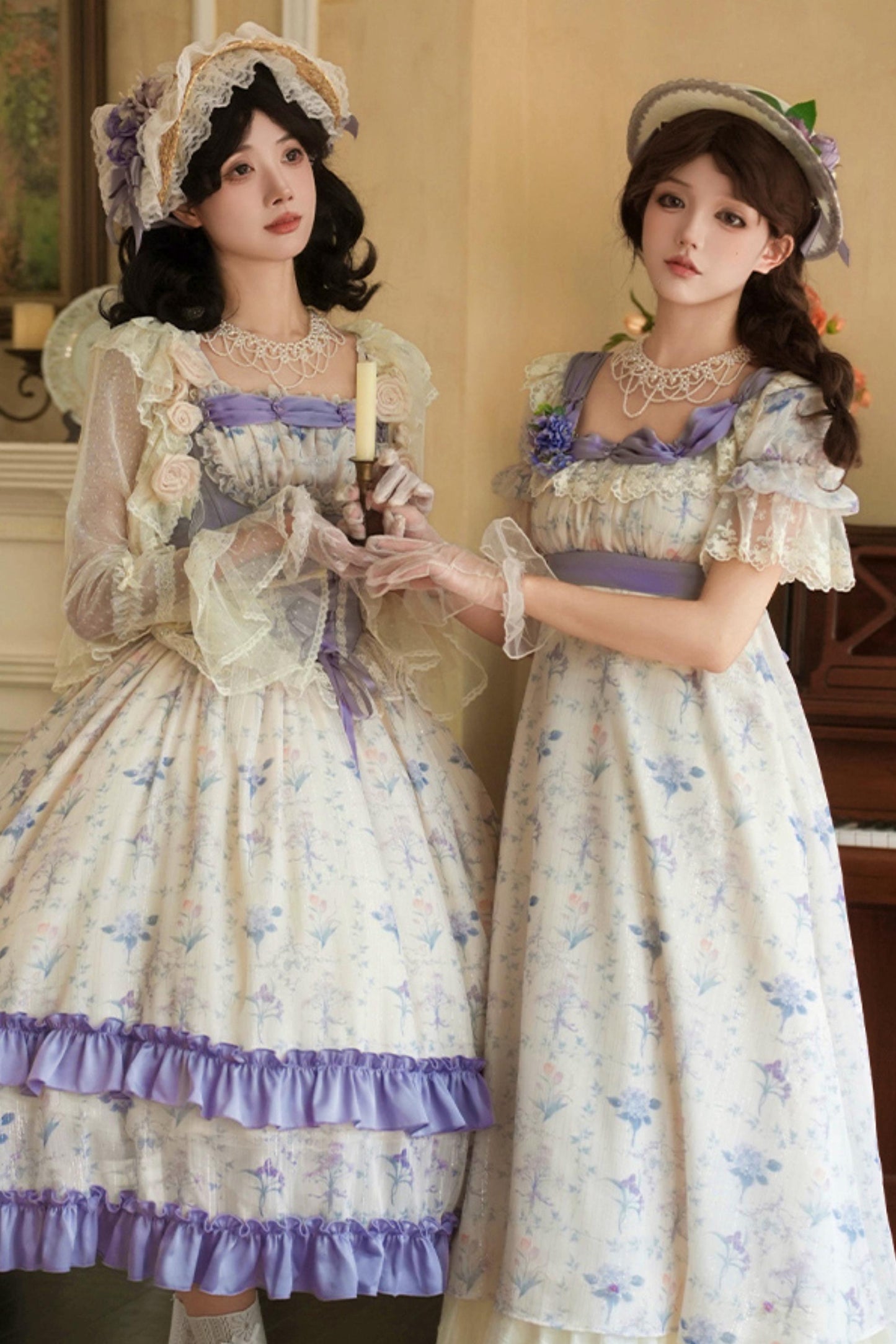 Letter and Poem Two Piece Look Dress Set