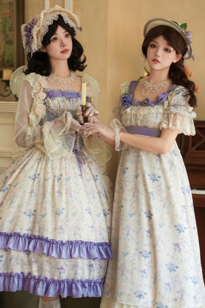 Letter and Poem Two Piece Look Dress Set