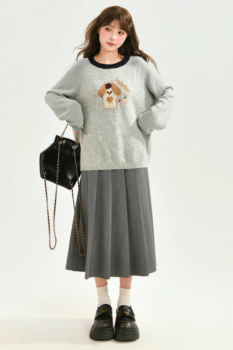 Sweet Puppy Loose Sweater