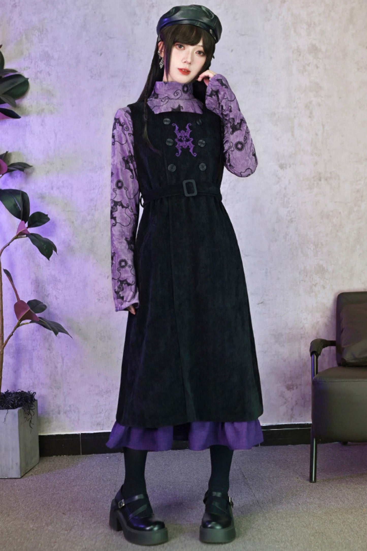 Dark Girly Tank Dress + Top