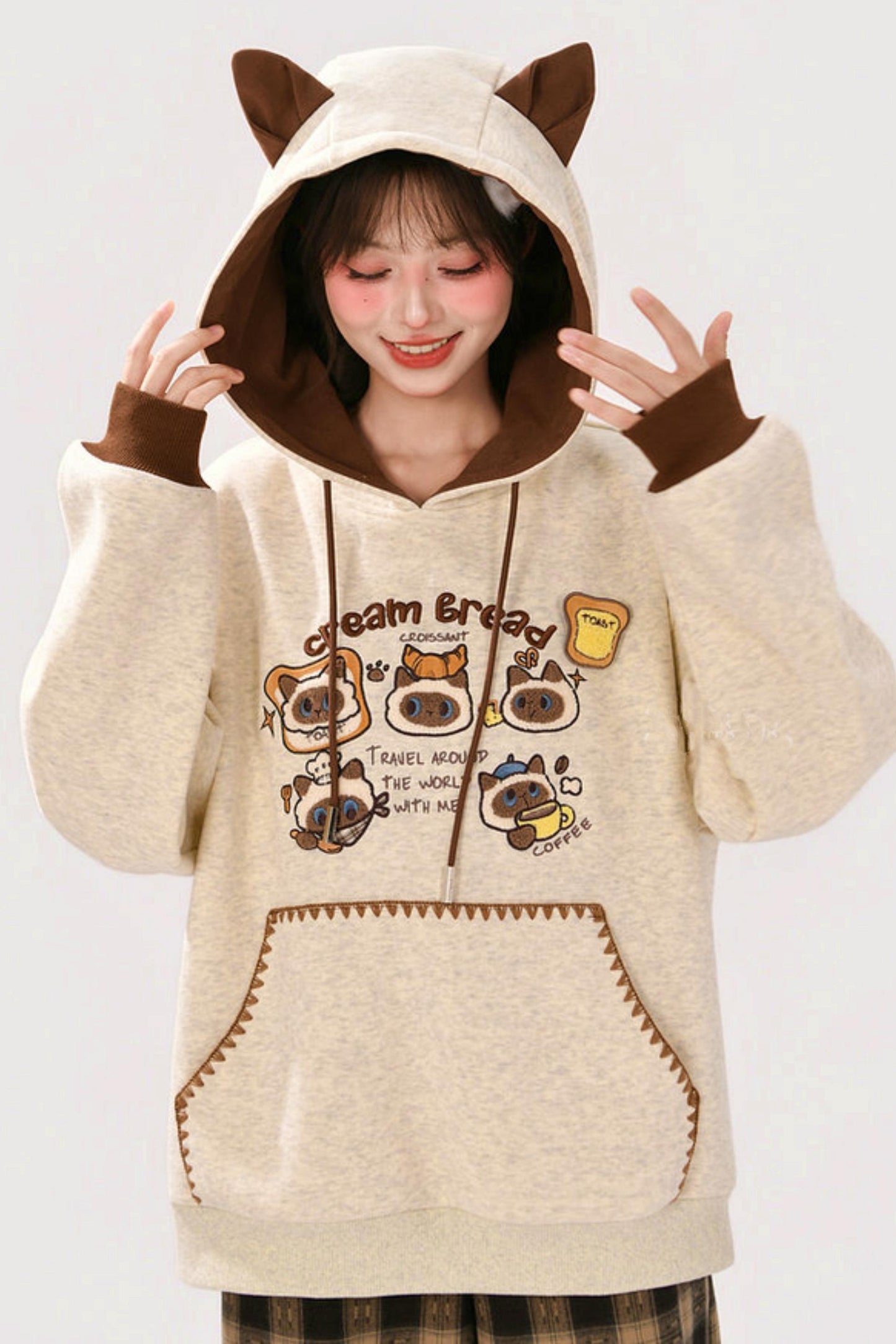Siamese Cat Hoodie