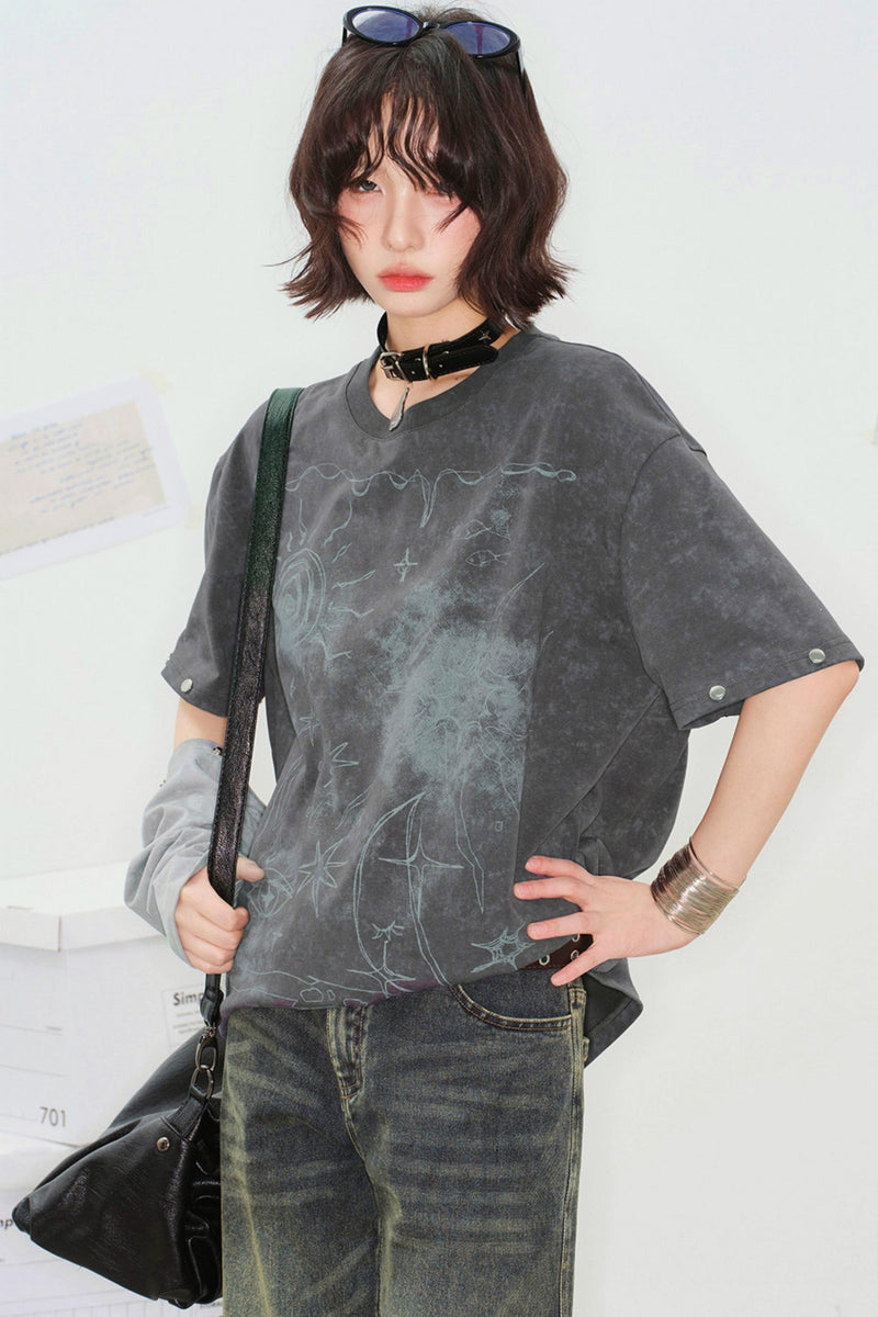 Mode Hand Painted Top