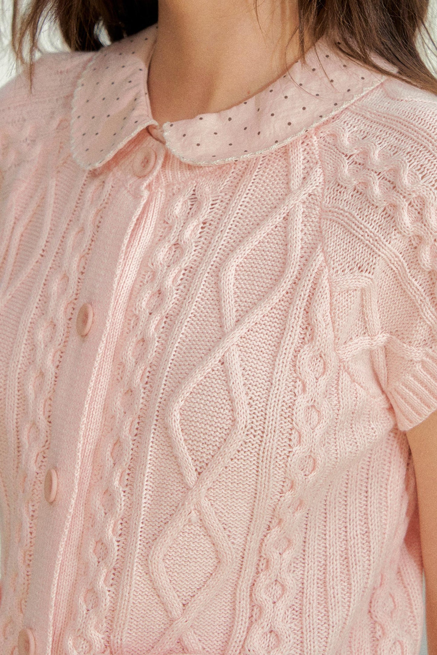 College Style Knit Top