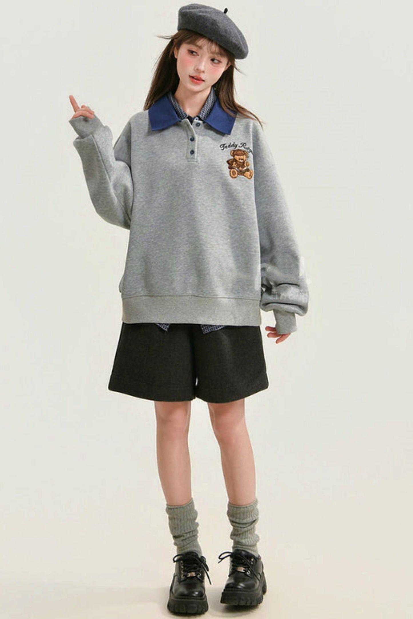Bear Polo Top