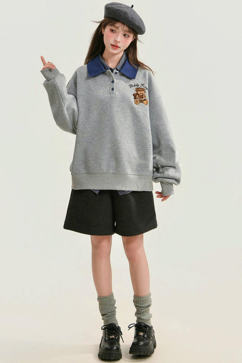 Bear Polo Top
