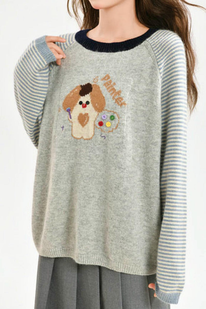 Sweet Puppy Loose Sweater