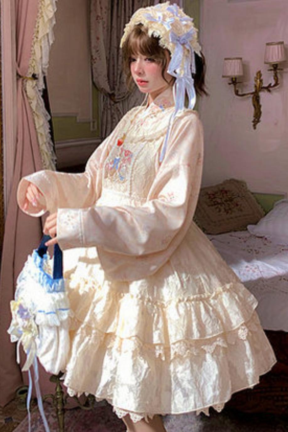 Fairytale Embroidery Blouse