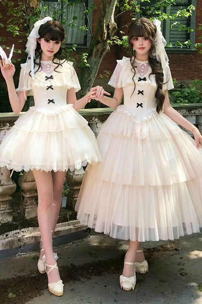 【予約商品】ホワイトプリンセスドレス+アクセサリー