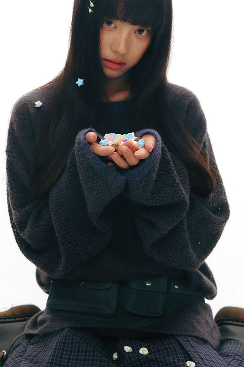 Six Point Star Knit Sweater