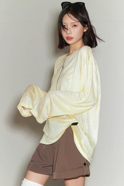 Cover-up Sheer Loose Top