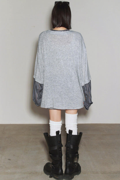 Gravity Patchwork Color Block Top