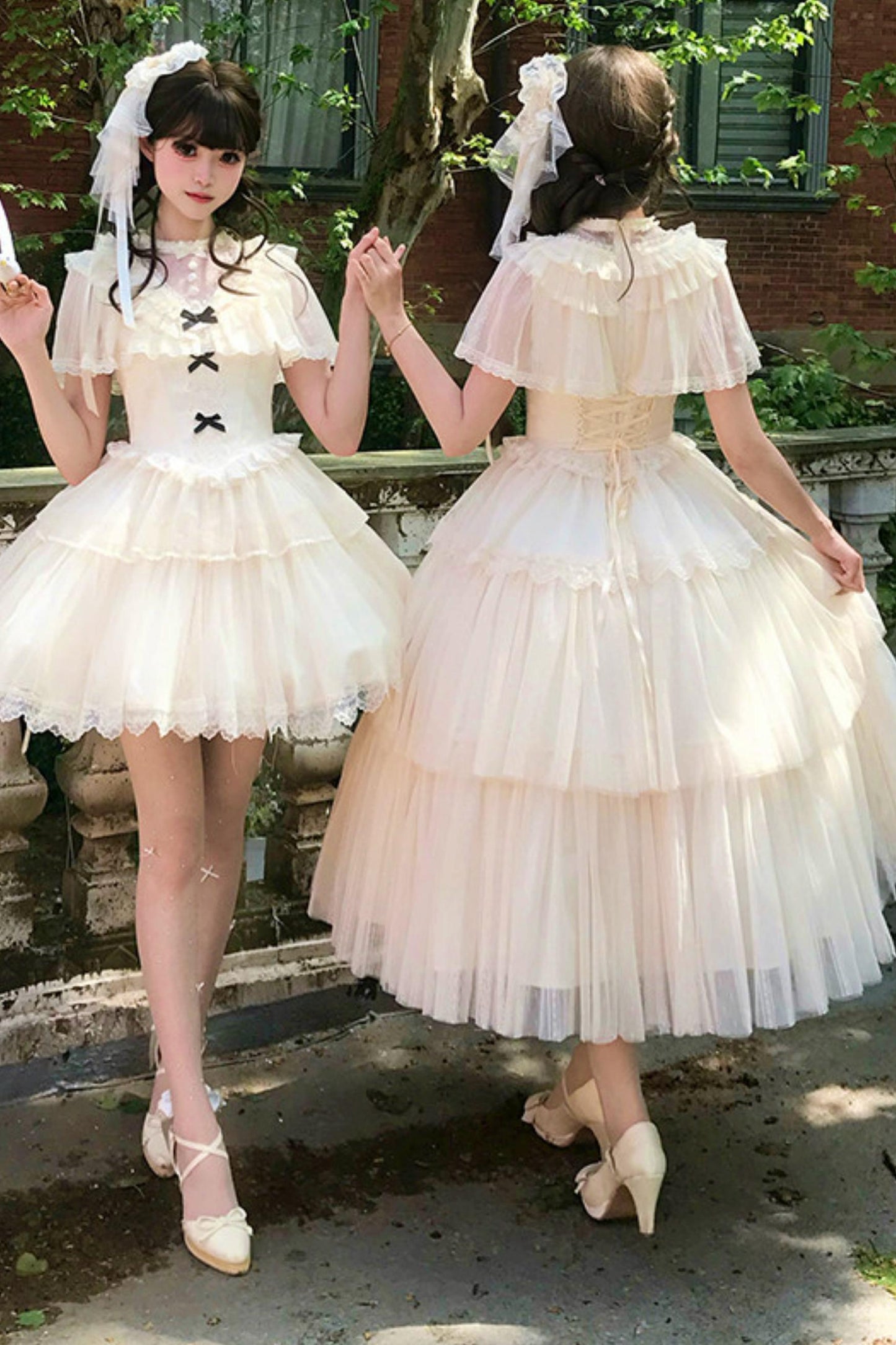 【予約商品】ホワイトプリンセスドレス+アクセサリー