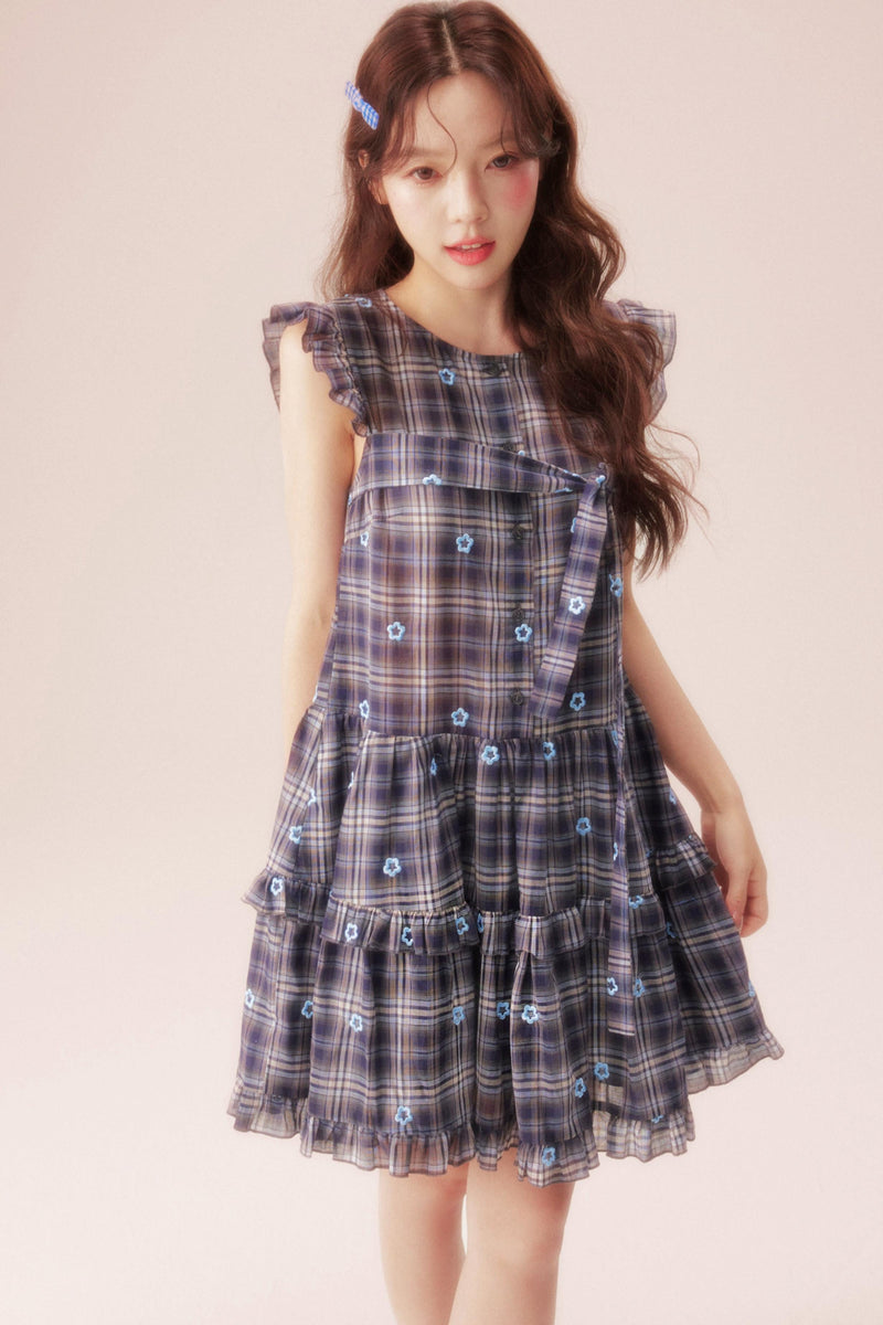 Summer Plaid Dress