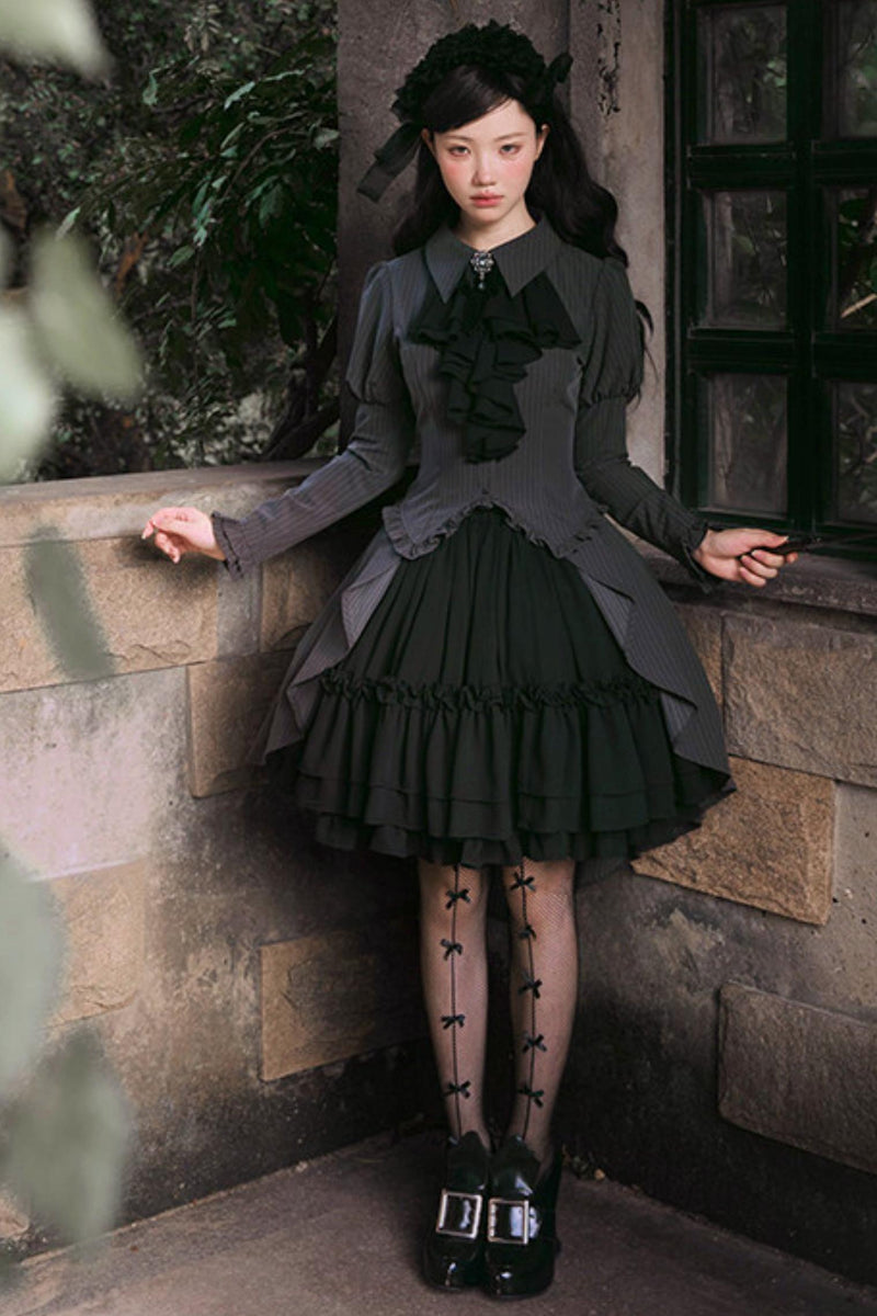 Classical Gothic Lolita Top + Skirt