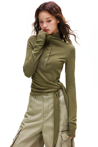 Turtleneck Heating Tops