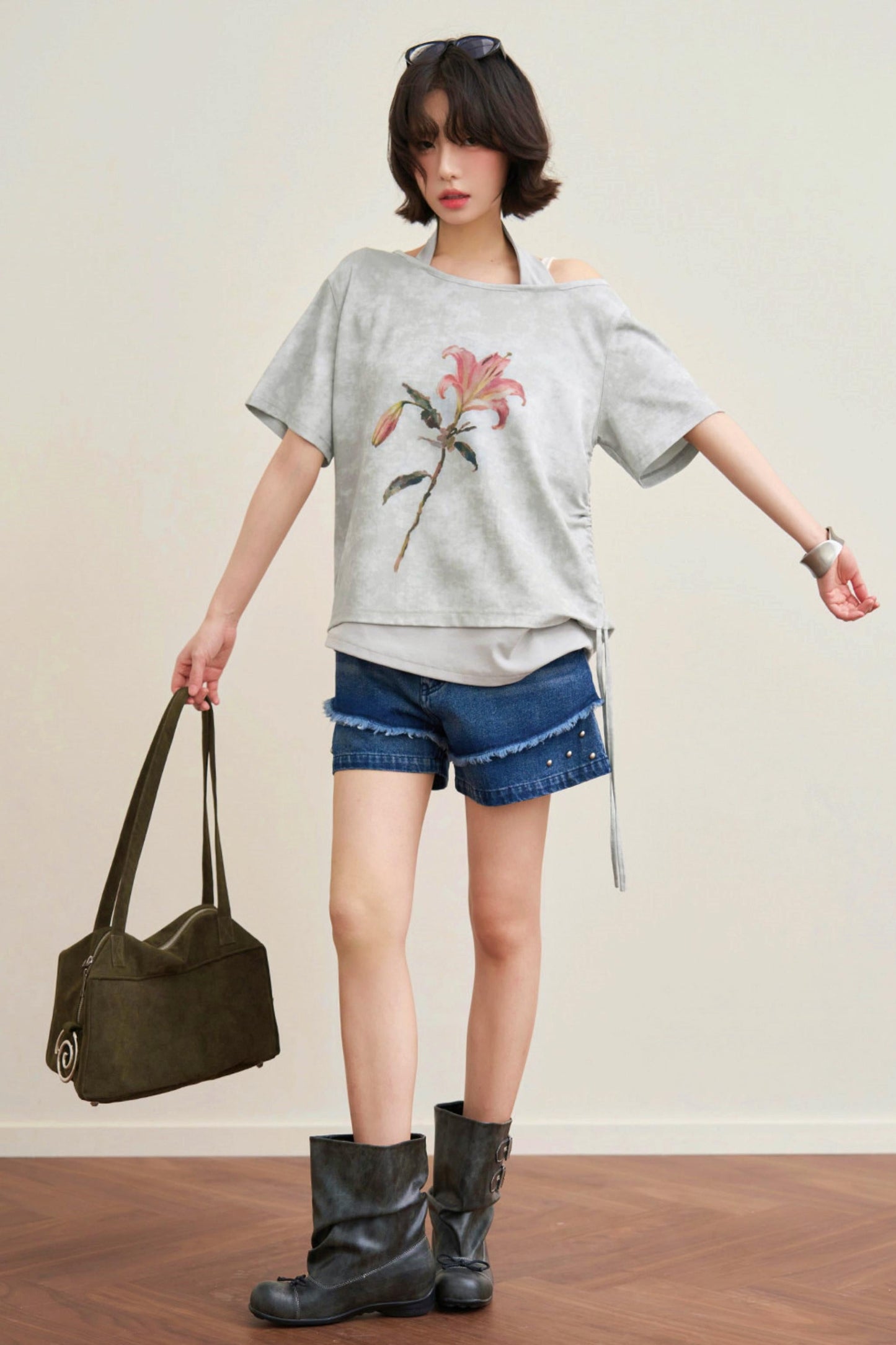 Retro Design Loose Top