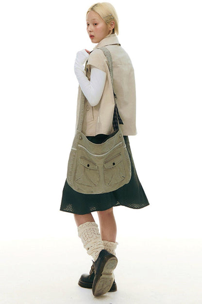 Patchwork Canvas Bag
