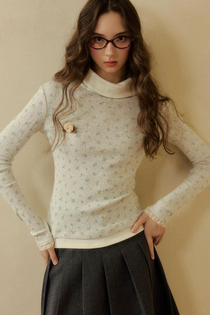 Tight Turtleneck Top