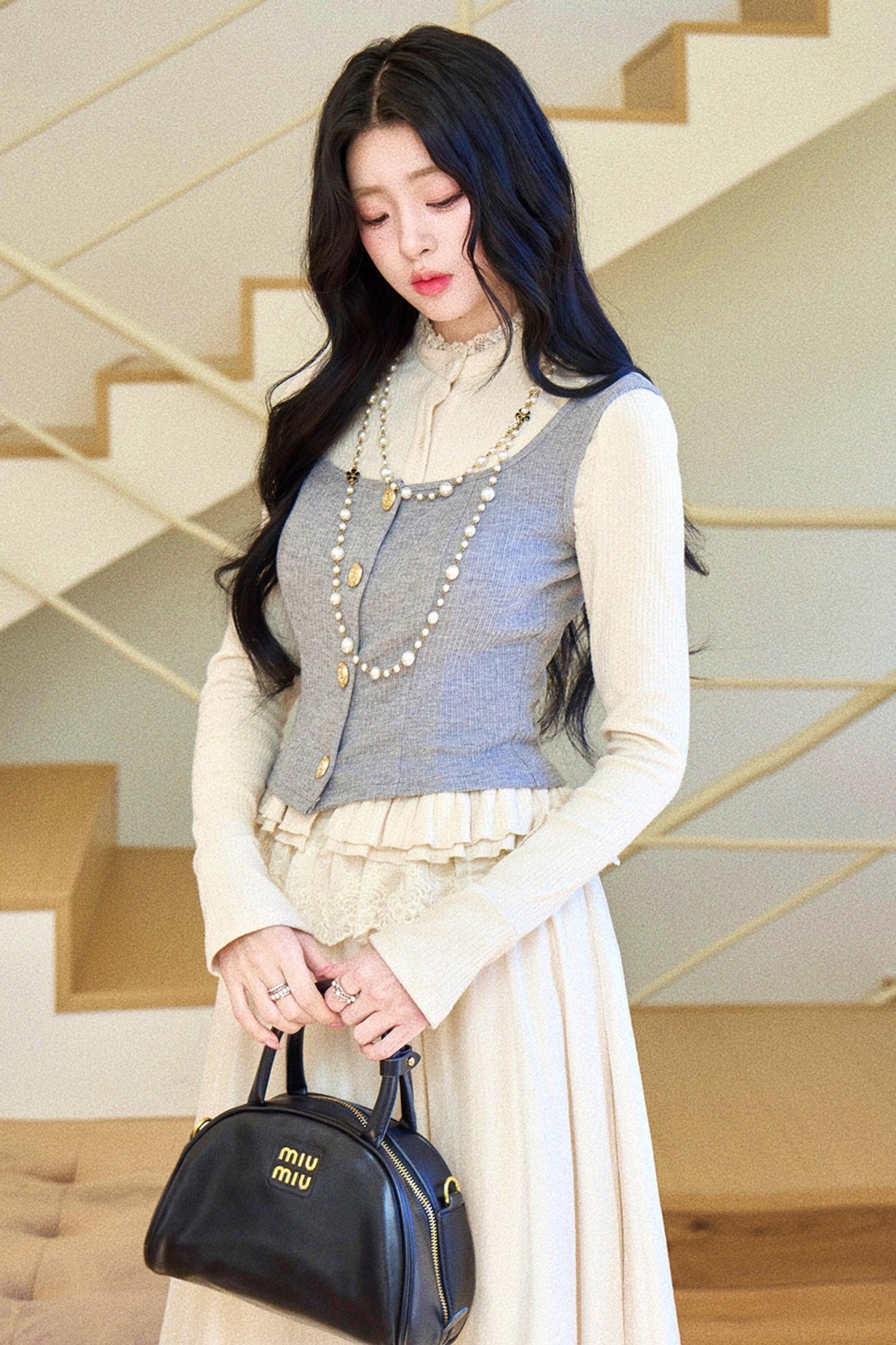 French Wreath Jacket + Top + Skirt
