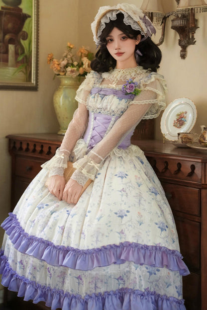 Letter and Poem Two Piece Look Dress Set