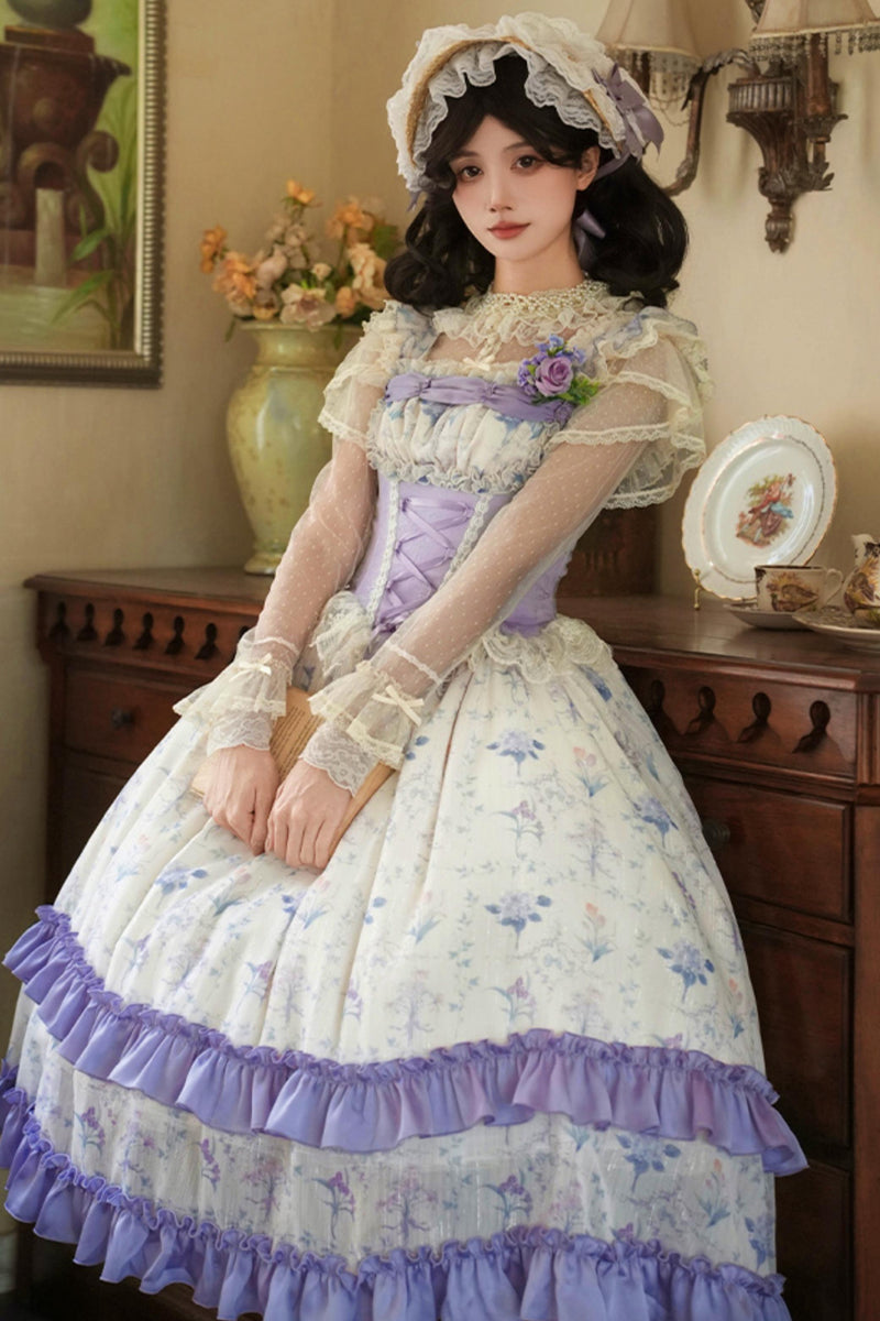 Letter and Poem Two Piece Look Dress Set