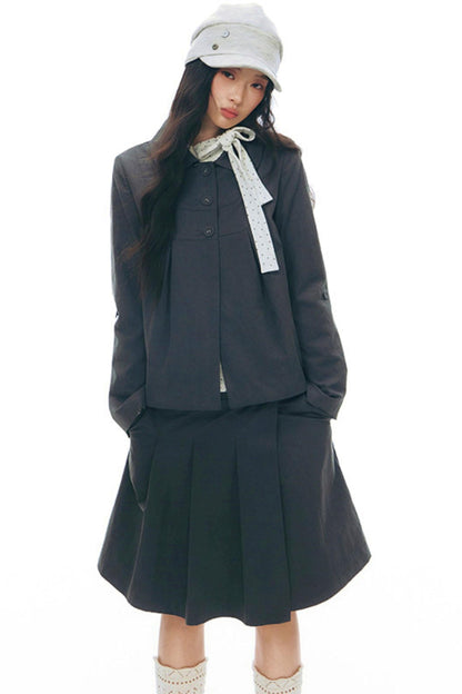 Star Tie-neck Slim Fit Top