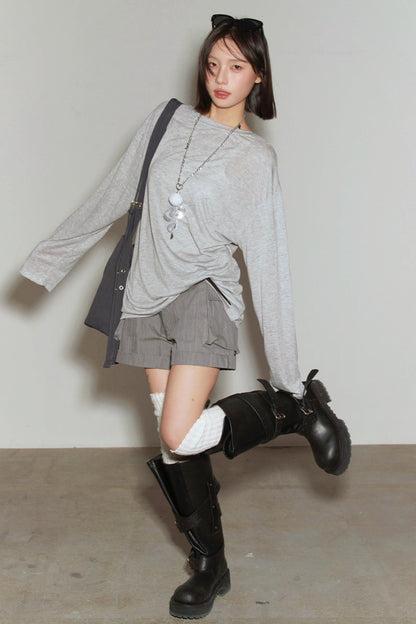 Cover-up Sheer Loose Top