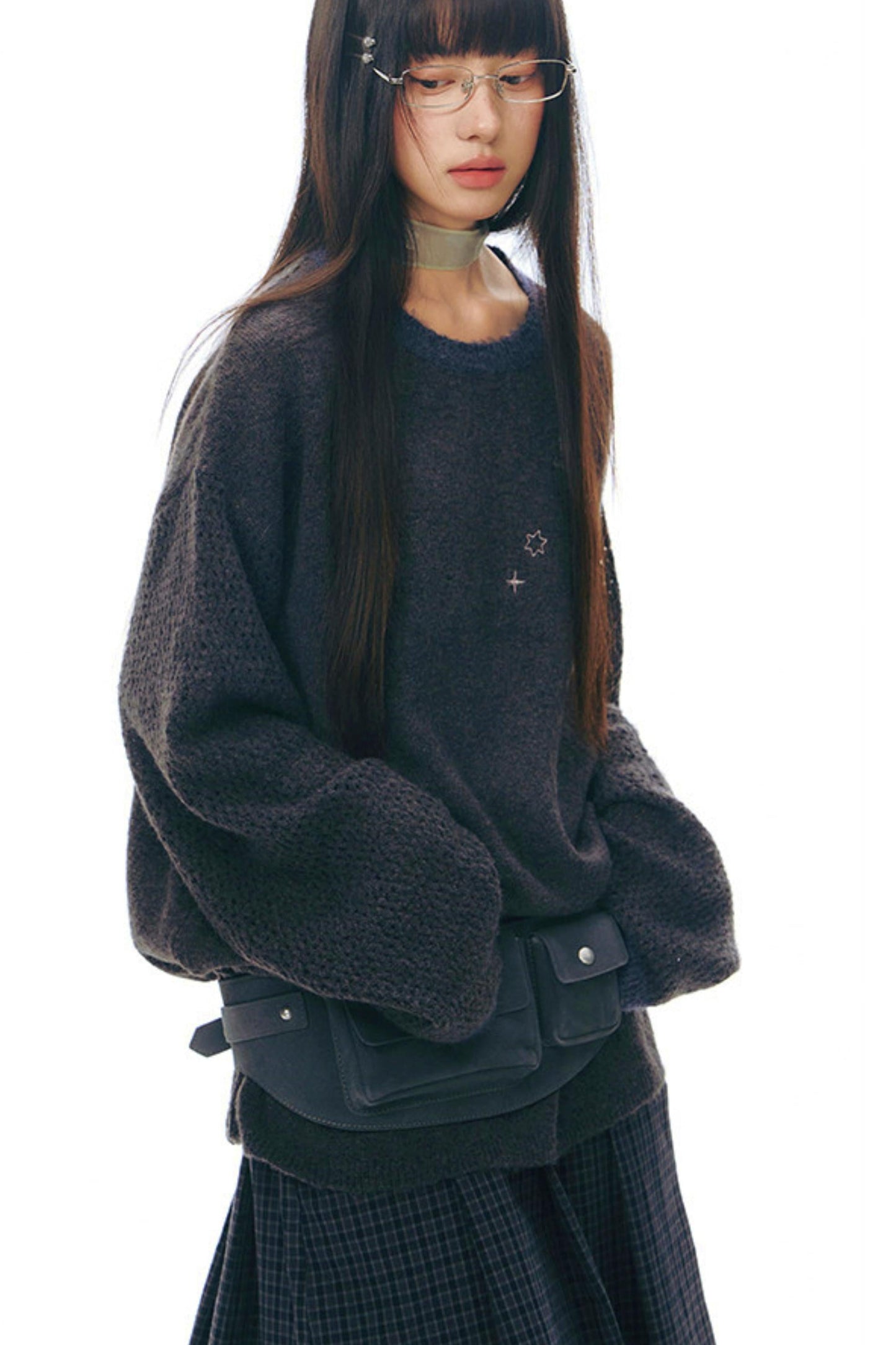 Six Point Star Knit Sweater