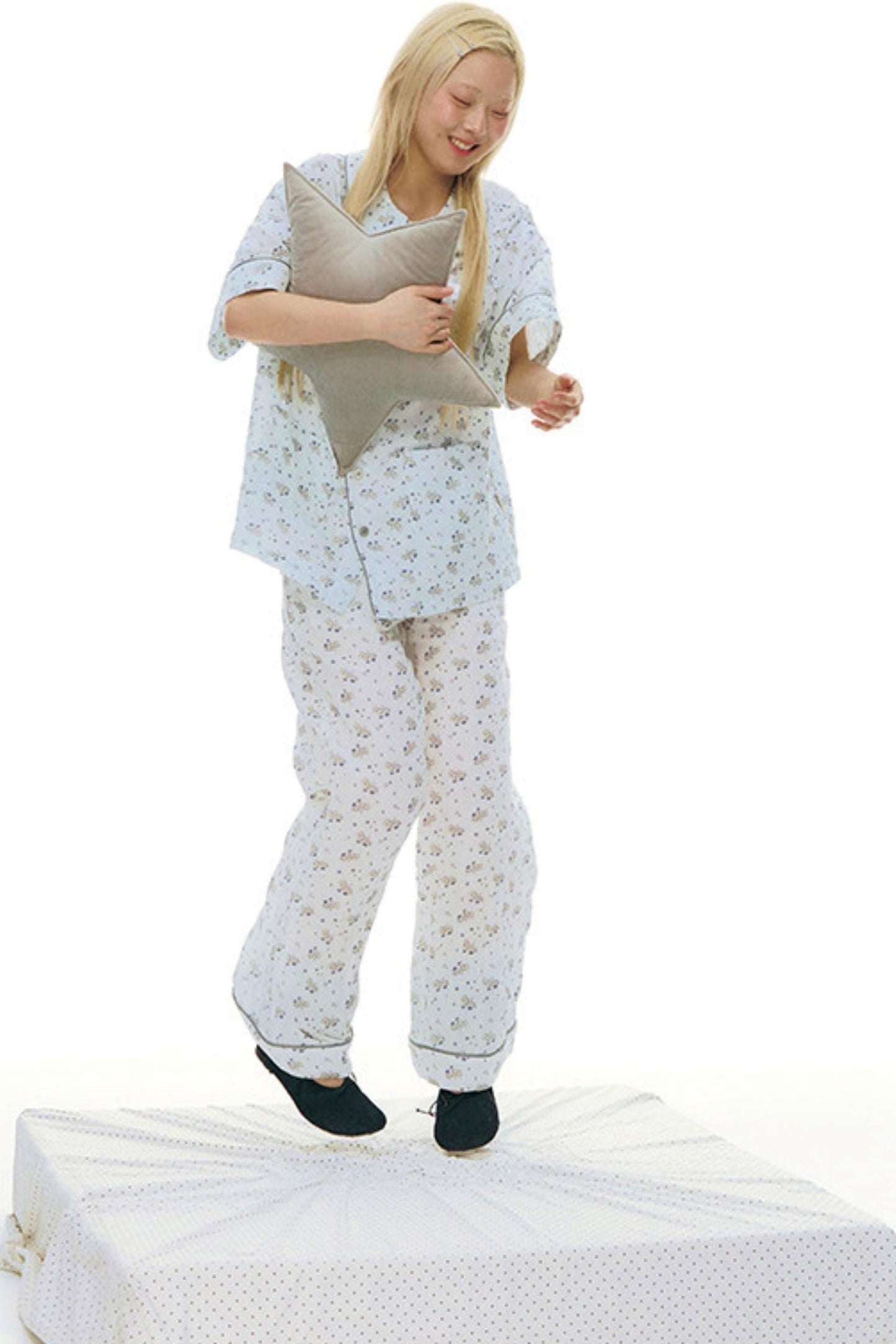 Custom Pony Printed Pajama Top + Pants